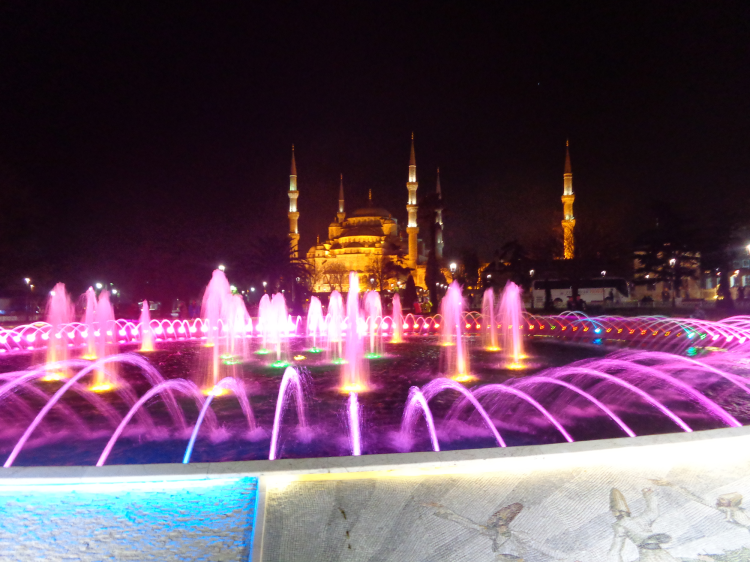 이스탄불야경 블루모스크